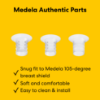 Picture of Breast Shield Inserts (2x21mm, 2x18mm, 2x15mm)